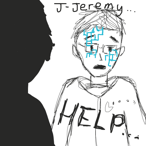 *cough squip cough* (also, first drawing!) - Online Drawing Game Comic Strip Panel by Heya_Its_Sarah