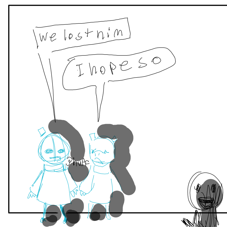  - Online Drawing Game Comic Strip Panel by JA