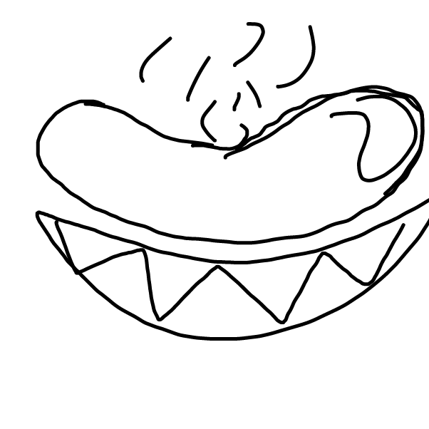 Drawing in Race by boneHed