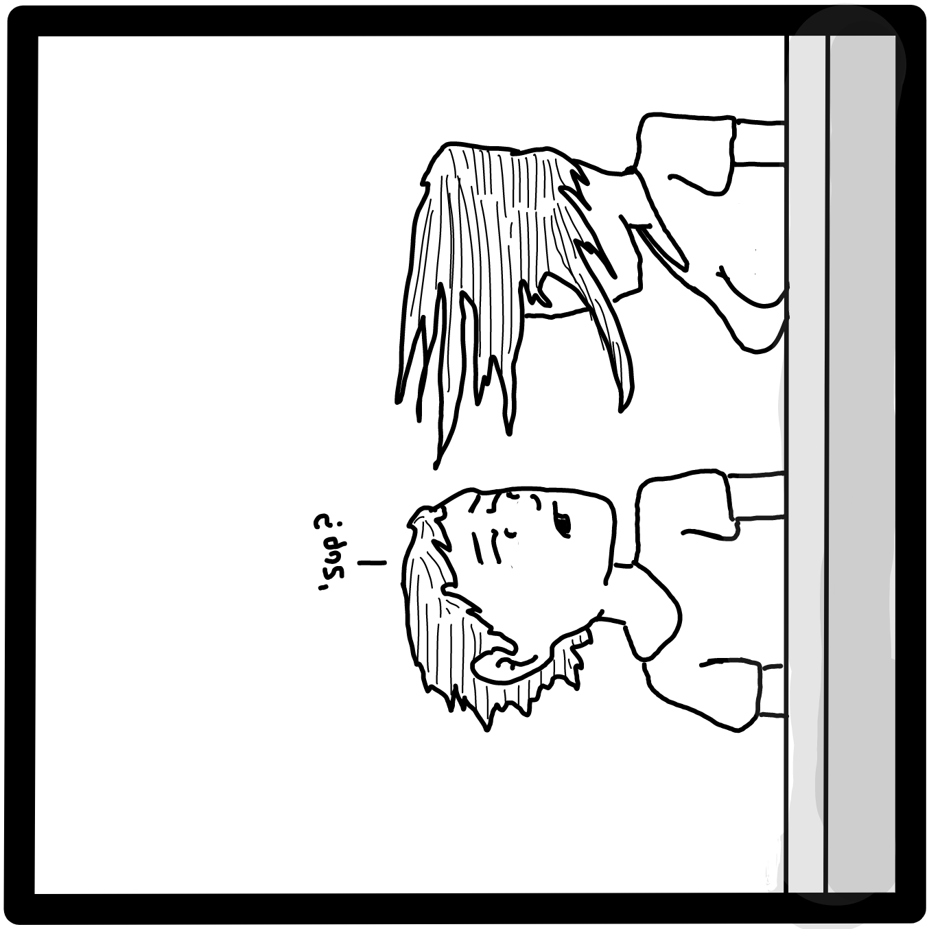  - Online Drawing Game Comic Strip Panel by Wizard Croissant