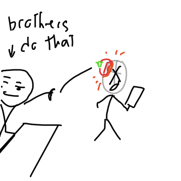 Drawing in ;s; by boneHed