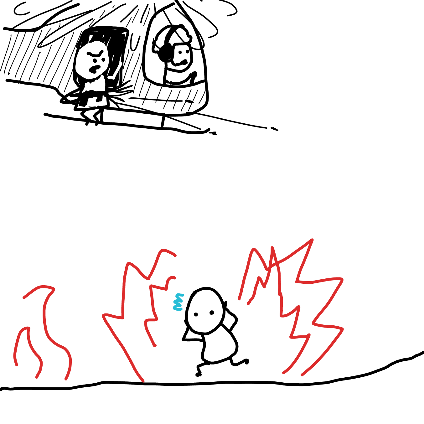  - Online Drawing Game Comic Strip Panel by Wizard Croissant