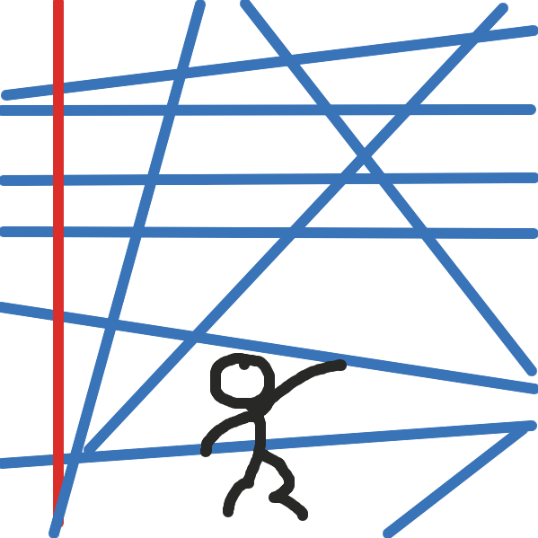 Drawing in between lines by TheYellowMan