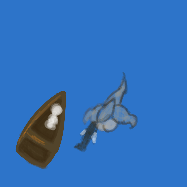 Kissy  - Online Drawing Game Comic Strip Panel by JA