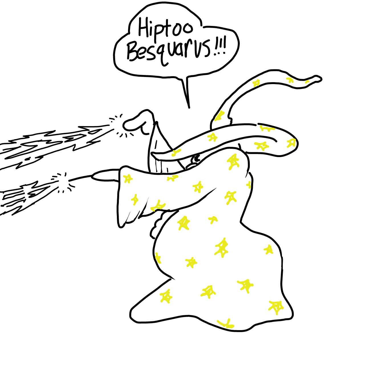  - Online Drawing Game Comic Strip Panel by Wizard Croissant