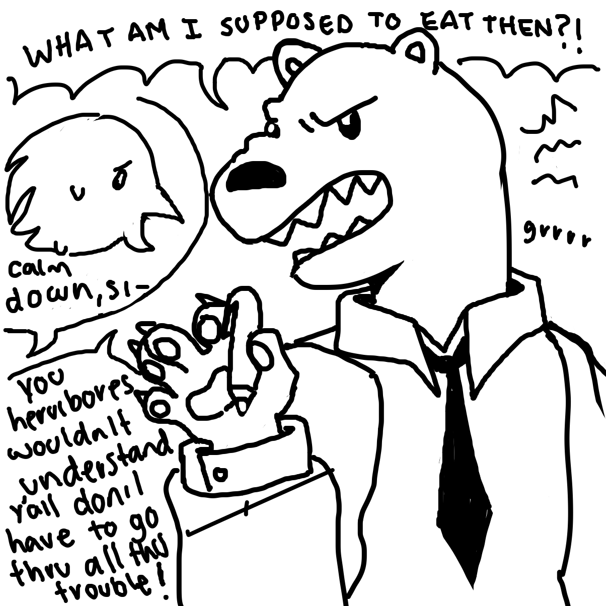 Drawing in Furries  by bubaki