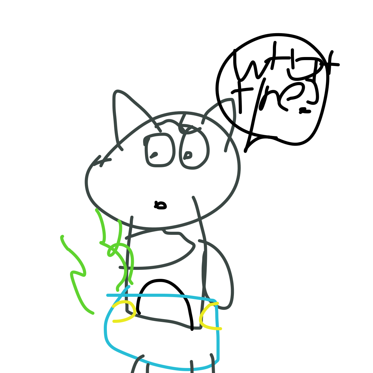  - Online Drawing Game Comic Strip Panel by BellaR