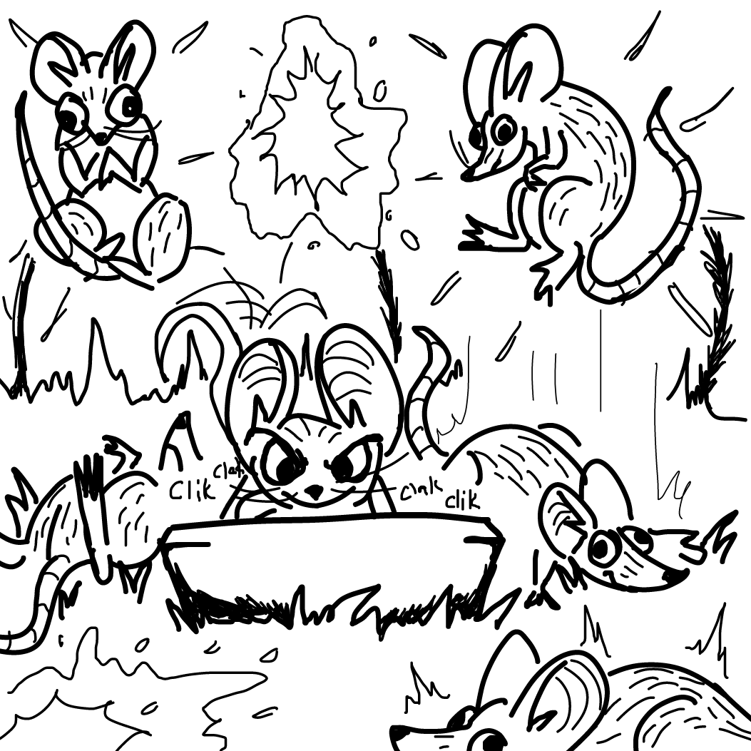  - Online Drawing Game Comic Strip Panel by SeanTrunks