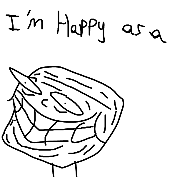 Drawing in Happy by pavemento