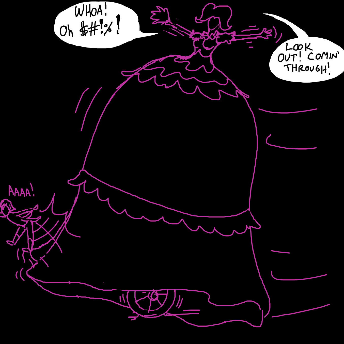  - Online Drawing Game Comic Strip Panel by TFD