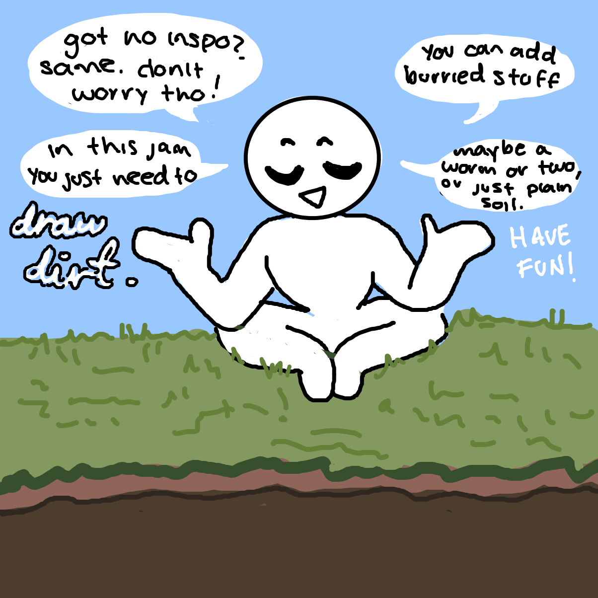 Drawing in get that day streak, babe by bubaki