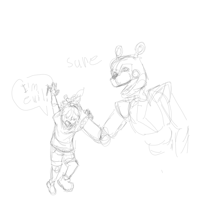 Yes - Online Drawing Game Comic Strip Panel by JA