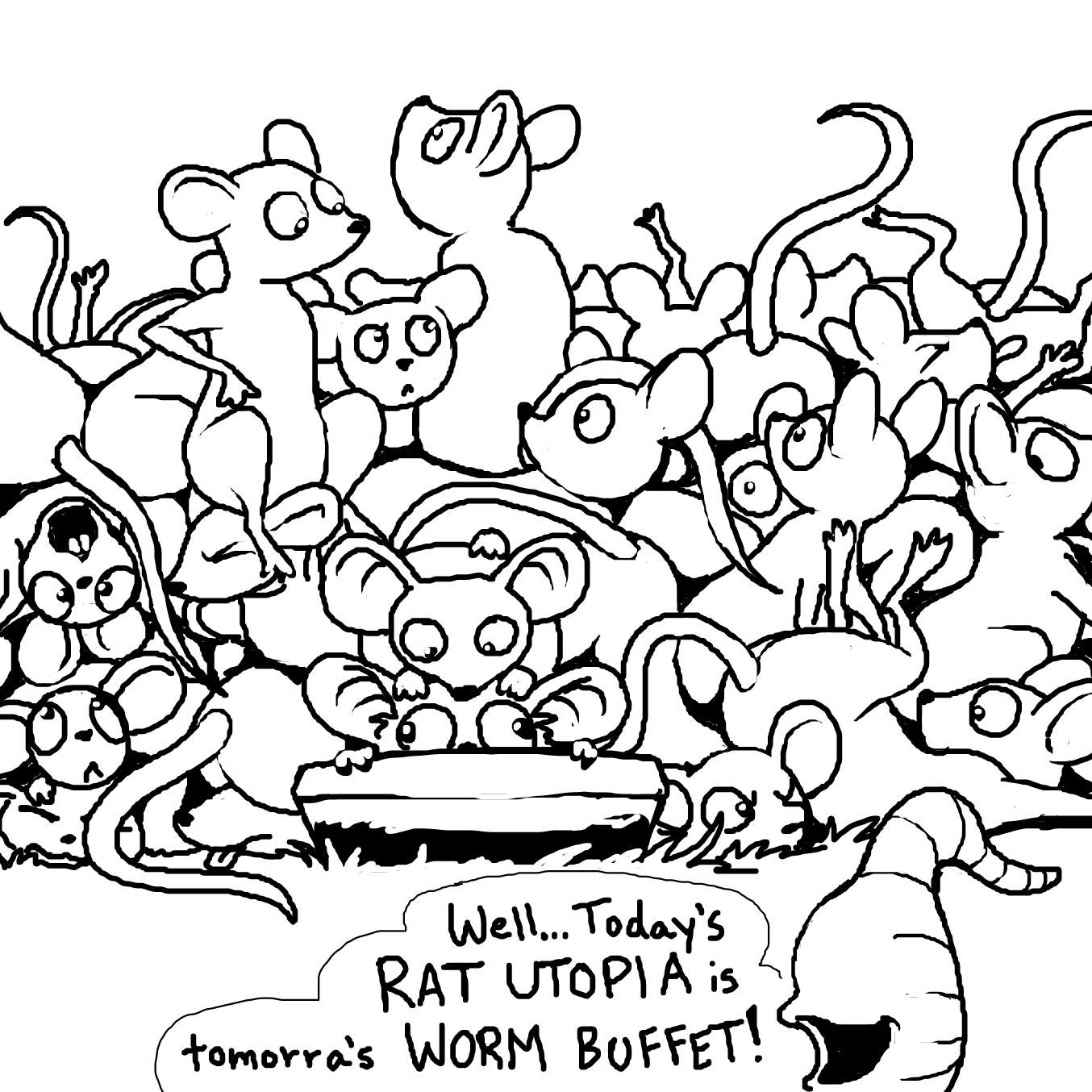  - Online Drawing Game Comic Strip Panel by TFD