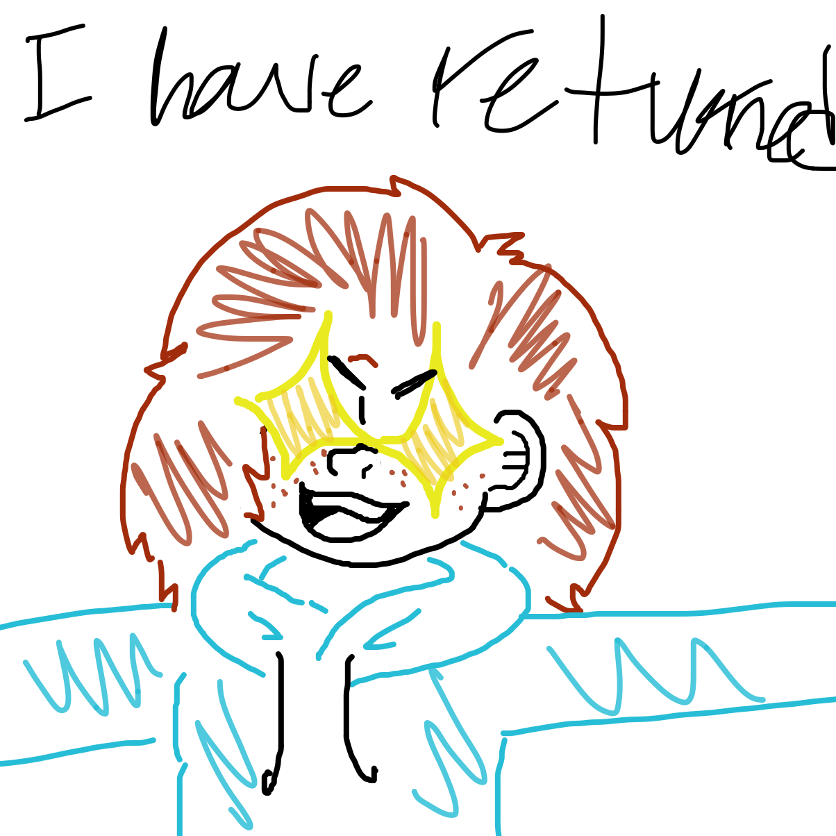 Drawing in Imagine respawning-  by YanaTheDankest