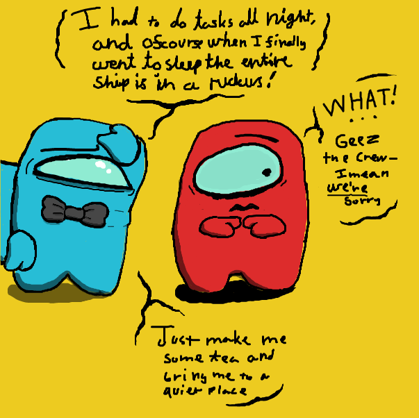 Drawing in just leave him be by Veum