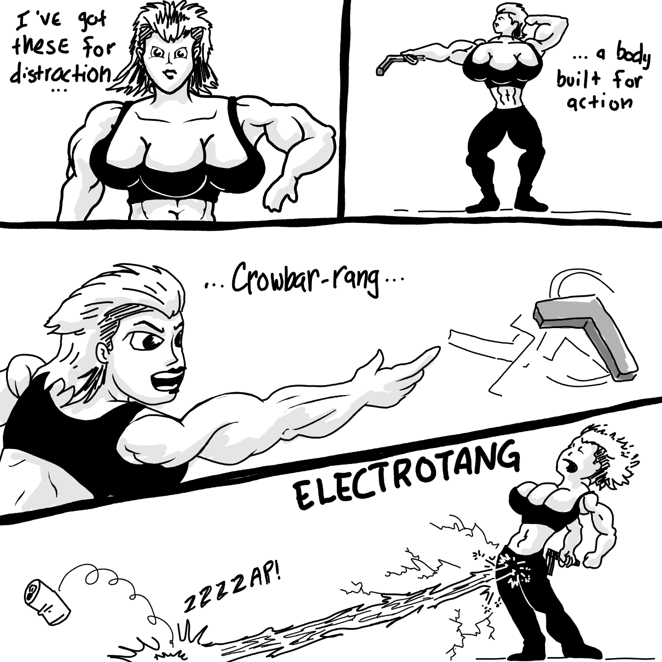  - Online Drawing Game Comic Strip Panel by Wizard Croissant