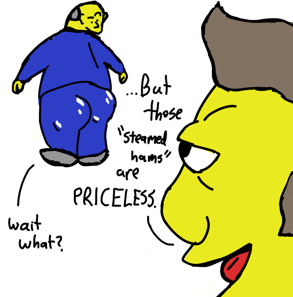 Seymour's down bad - Online Drawing Game Comic Strip Panel by SpaceMattress