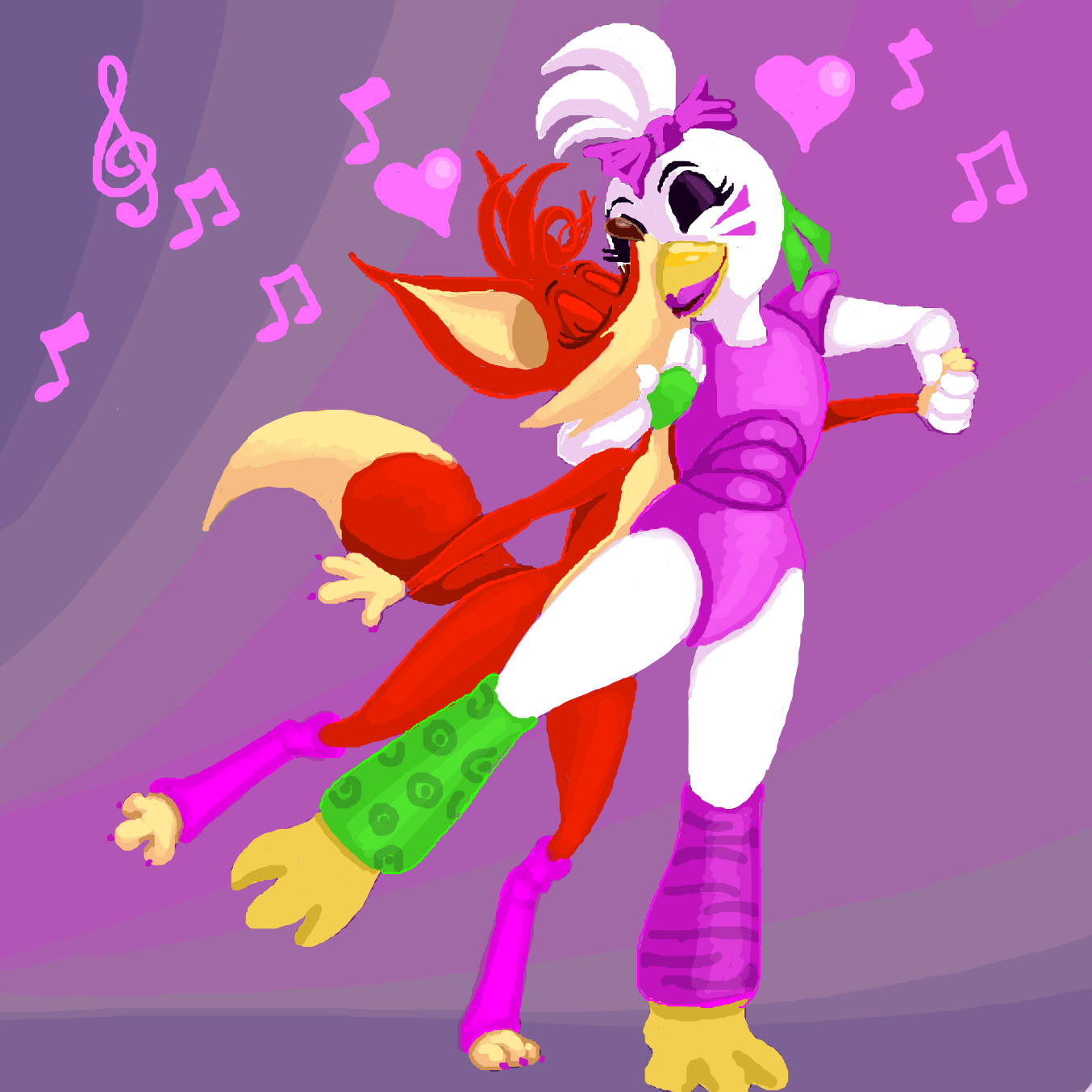 I came for the garbage, I stayed for the sweet chicken - Online Drawing Game Comic Strip Panel by TFD