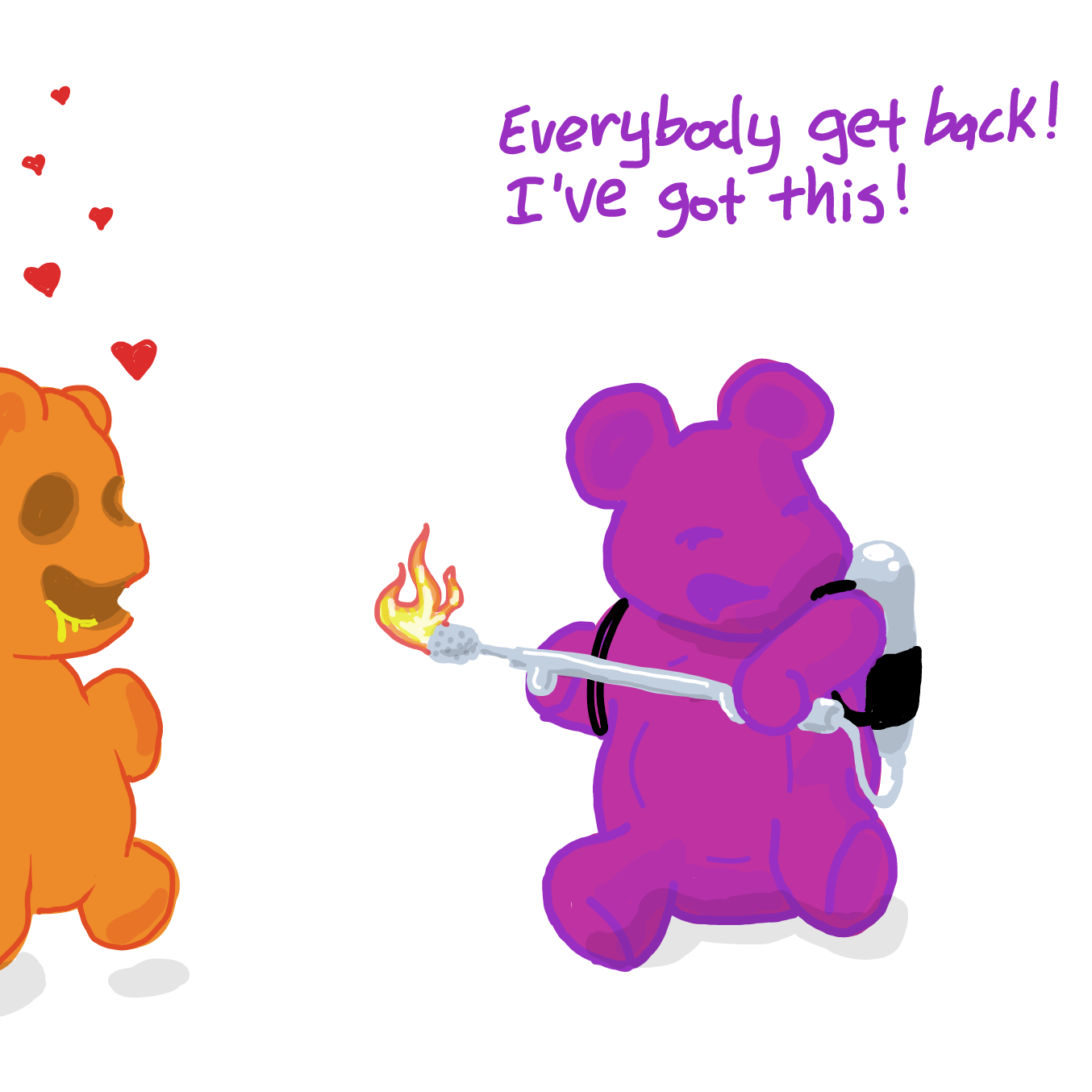 Liked webcomic Kill It. Kill It With Fire.