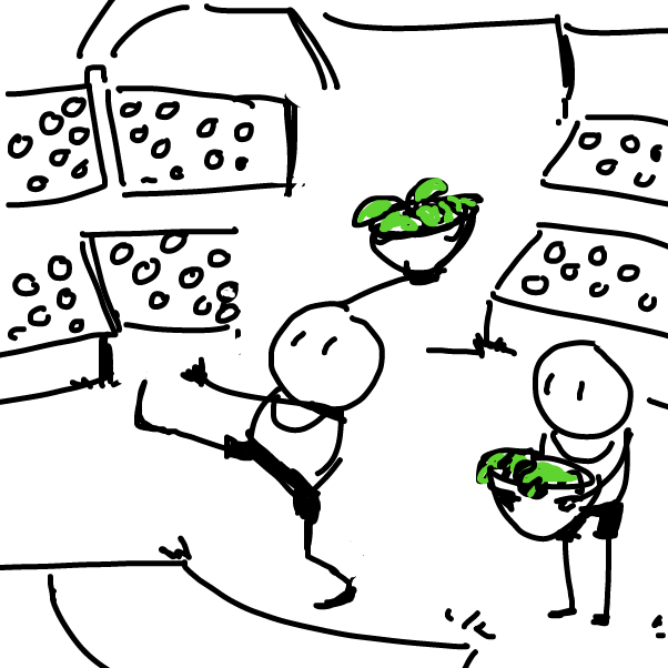 Liked webcomic National Salad Tossing Championship