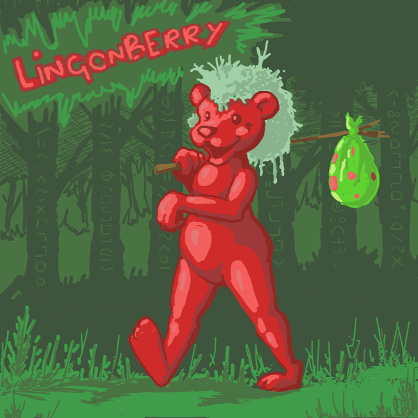 Drawing in draw a gummy-bearsona by Aluminimalism