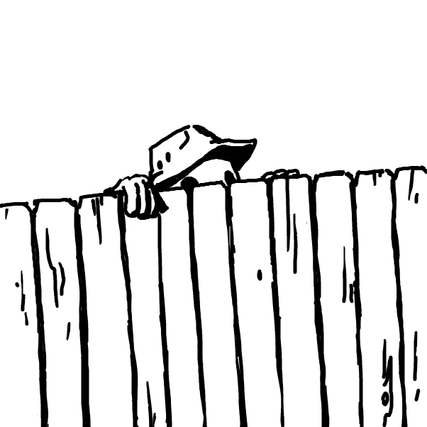 Drawing in The Neighbor by Aluminimalism