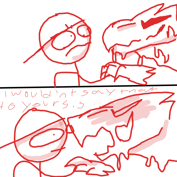 dont do that - Online Drawing Game Comic Strip Panel by scarlett