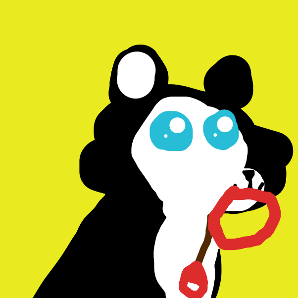 Drawing in Walk the doggo by lovelyfox123