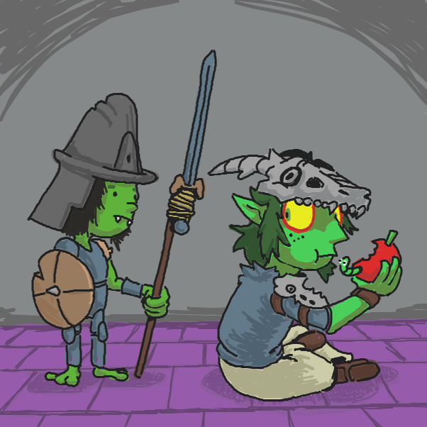 Drawing in GOBLIN WEEK! by Aluminimalism