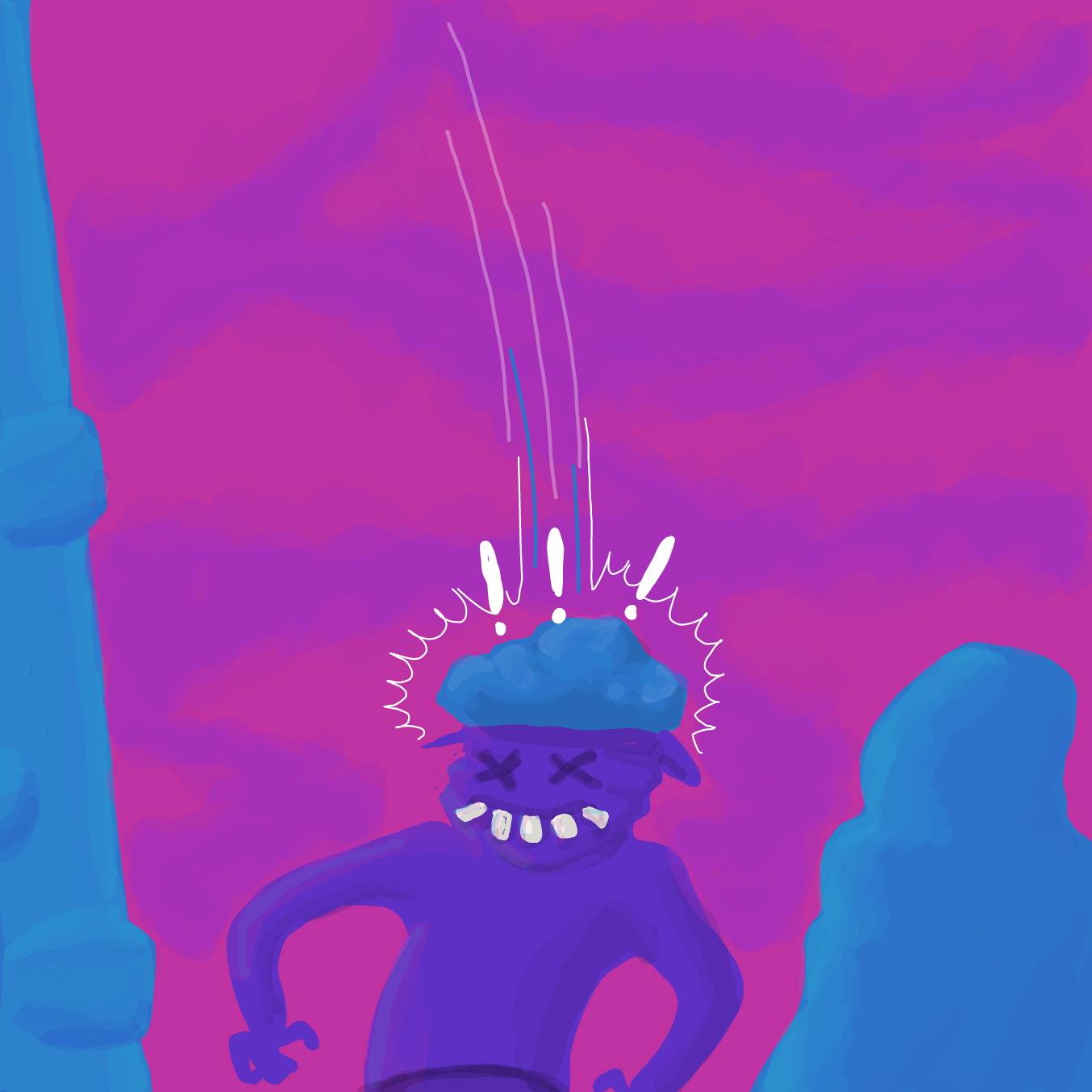  - Online Drawing Game Comic Strip Panel by Wizard Croissant