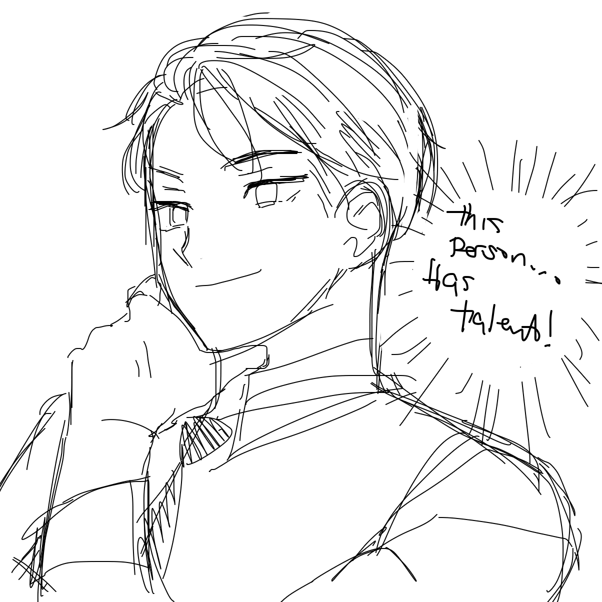 CEO of something - Online Drawing Game Comic Strip Panel by Friedfishtticks