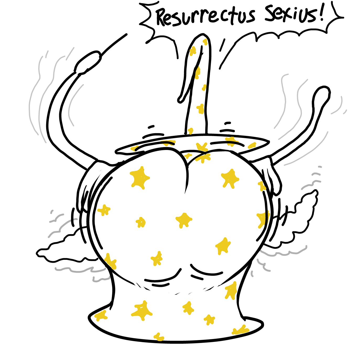  - Online Drawing Game Comic Strip Panel by Wizard Croissant