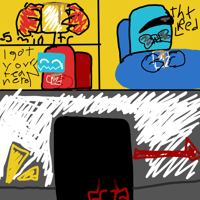  - Online Drawing Game Comic Strip Panel by scarlett