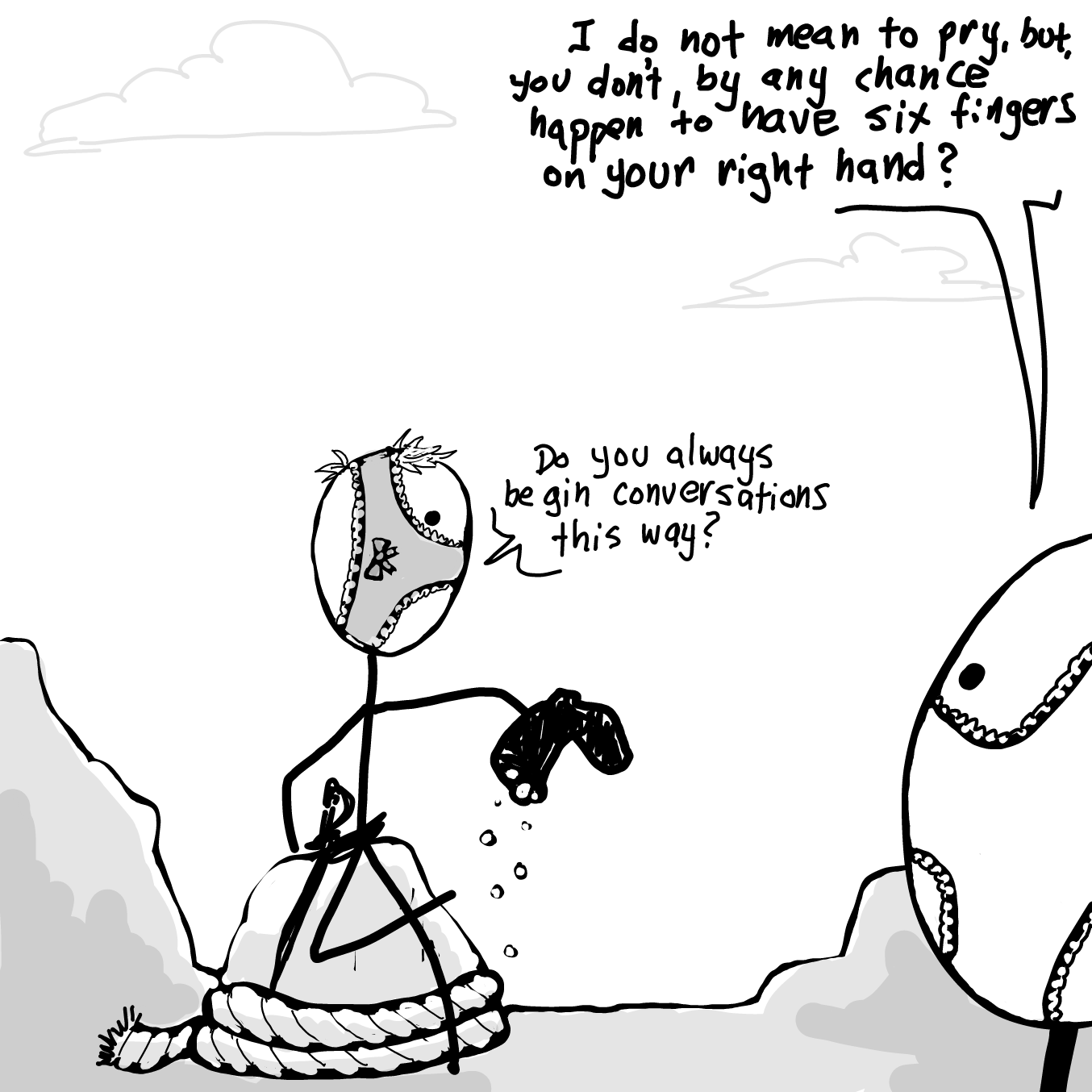  - Online Drawing Game Comic Strip Panel by Wizard Croissant