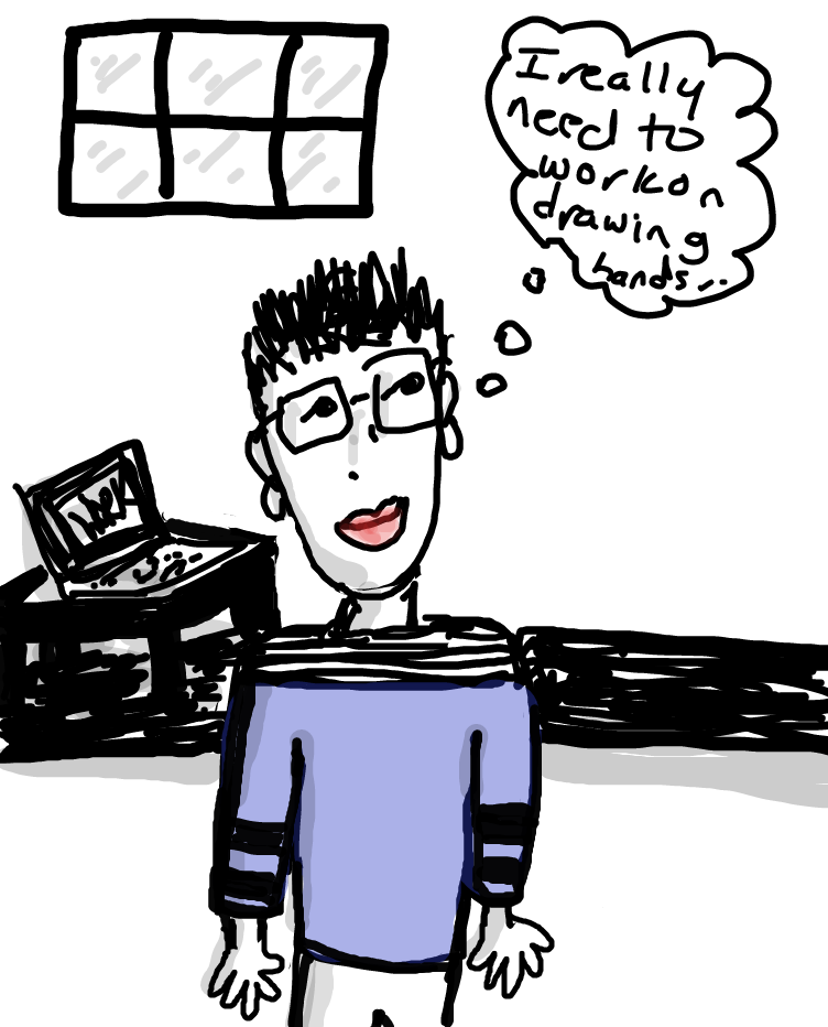  - Online Drawing Game Comic Strip Panel by HeatherWoolley