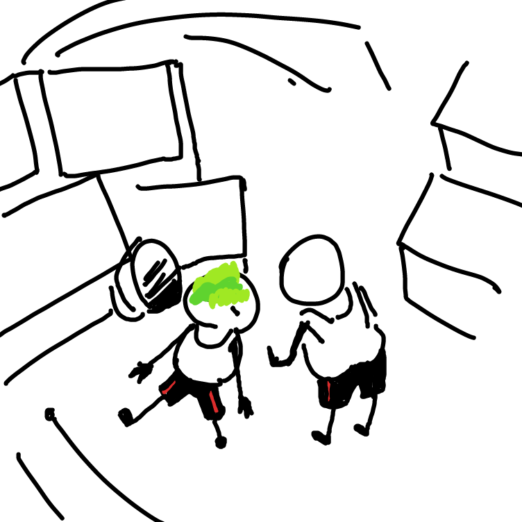  - Online Drawing Game Comic Strip Panel by JA