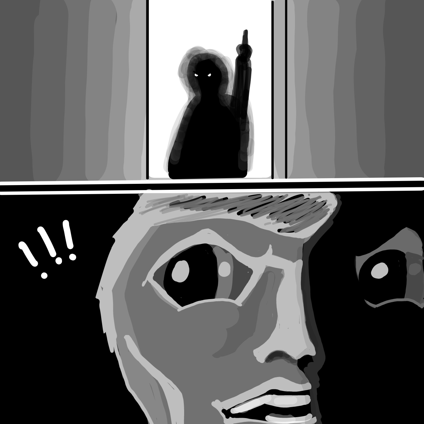  - Online Drawing Game Comic Strip Panel by Wizard Croissant