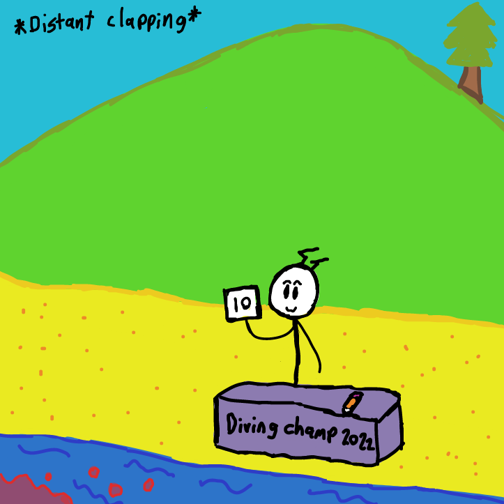 well atleast he won - Online Drawing Game Comic Strip Panel by SpaceMattress