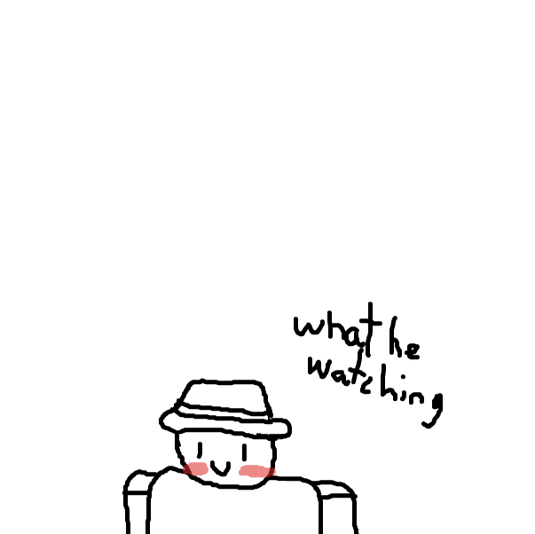 Drawing in watching on by SimpPoliceCusIAm