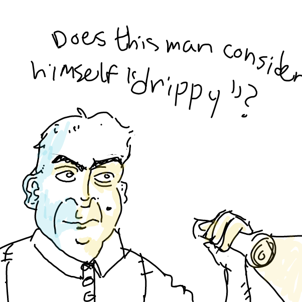 Drawing in The Tenant by popp