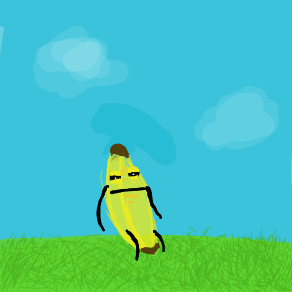 Drawing in Bad Bannanas by boneHed