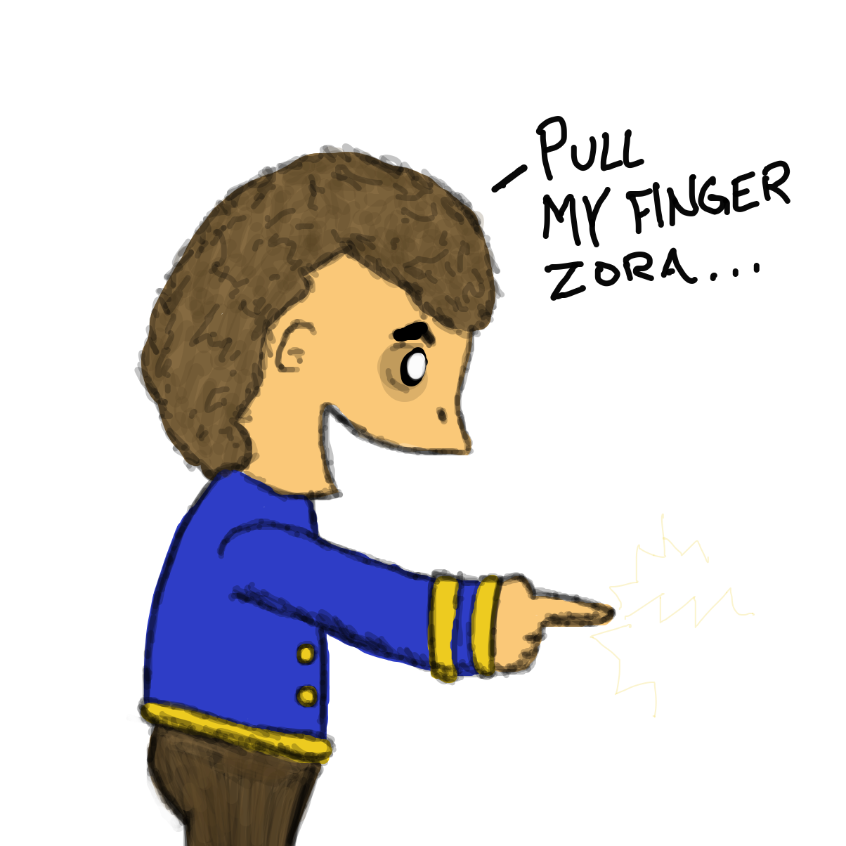 Drawing in Zora And Isaac by Lookaignoramus