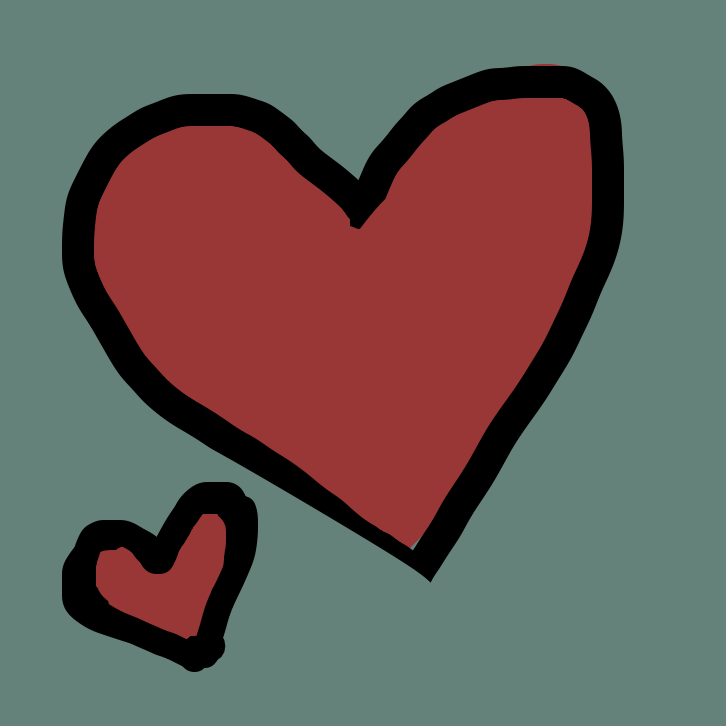 Liked webcomic here's a heart