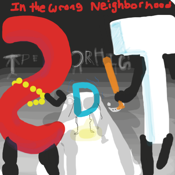 Drawing in Drawception D's Big Adventure by kurocartoonist