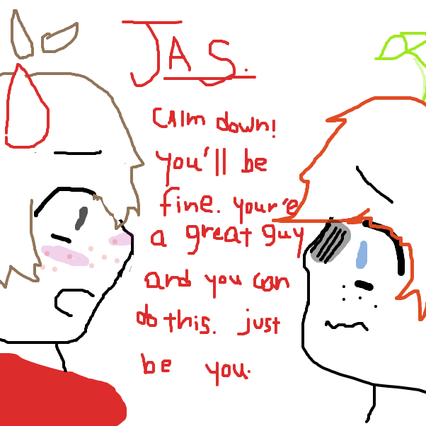 Drawing in First love six by XD