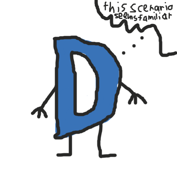 Drawing in Drawception D's Big Adventure by Duncan