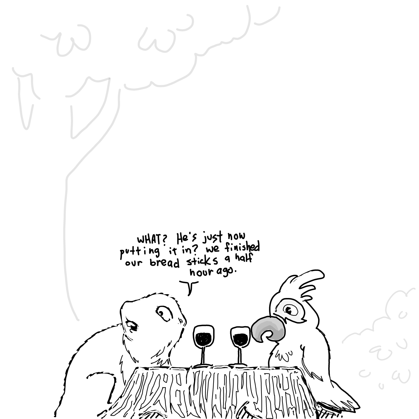  - Online Drawing Game Comic Strip Panel by Wizard Croissant