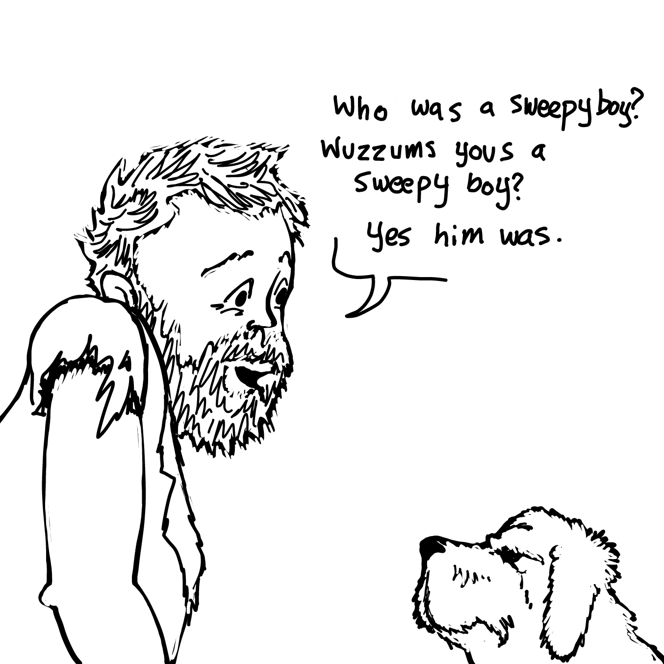  - Online Drawing Game Comic Strip Panel by Wizard Croissant