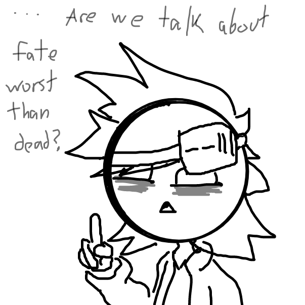 never heard of that news.. but yeah... there should be fate worst than dead if we talking about it that is - Online Drawing Game Comic Strip Panel by FifaSam