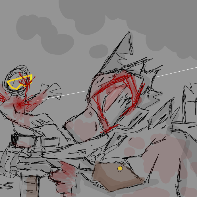 well idk why i decided to take 30 mins on this pannel - Online Drawing Game Comic Strip Panel by scarlett